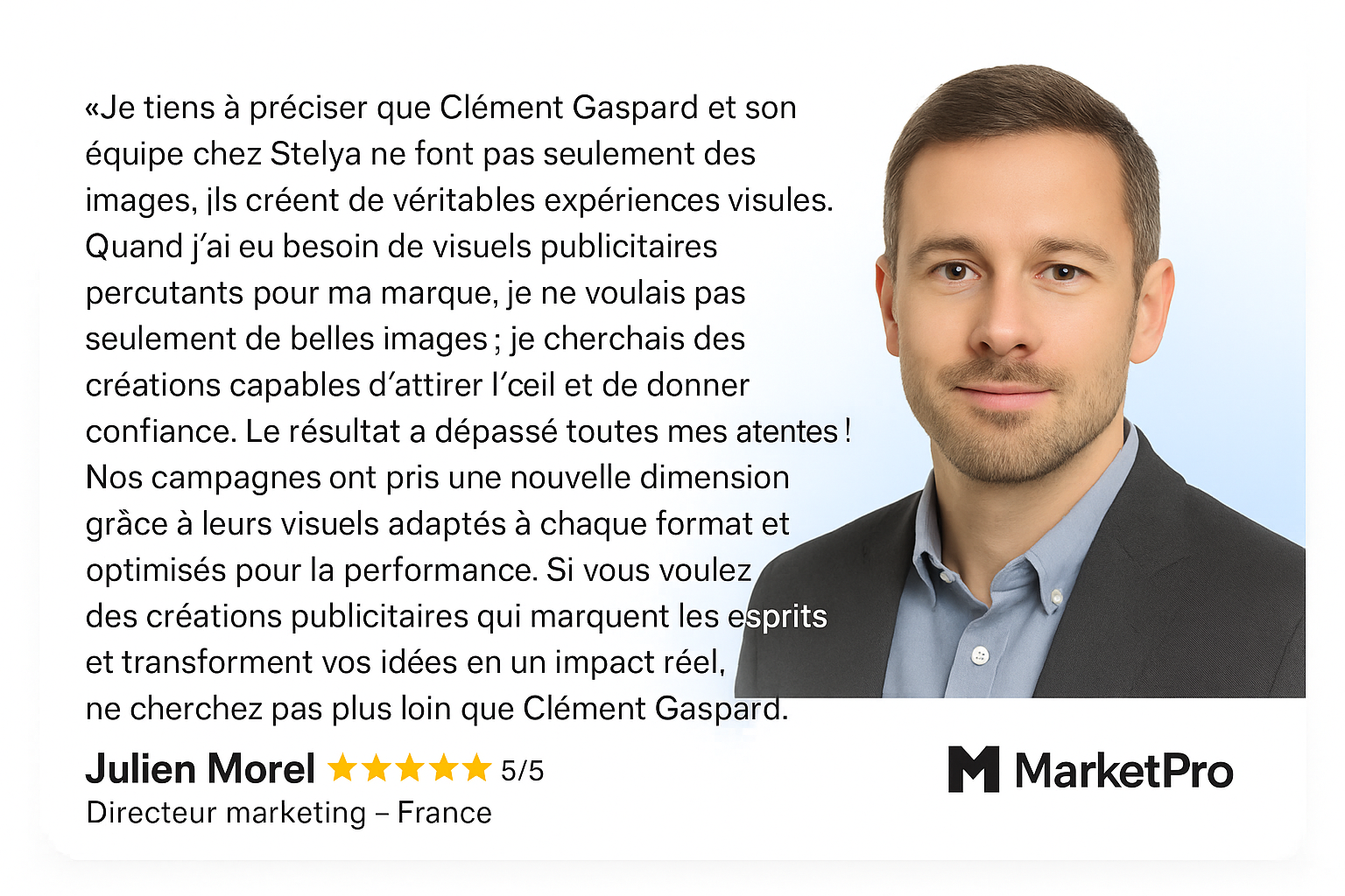 Témoignage client